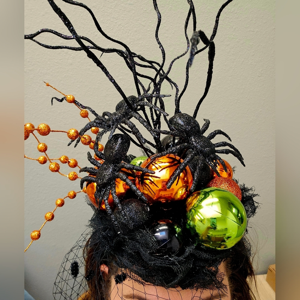 Halloween Costume Headpiece| one of a kind & handmade 🎃 - Picture 5 of 7